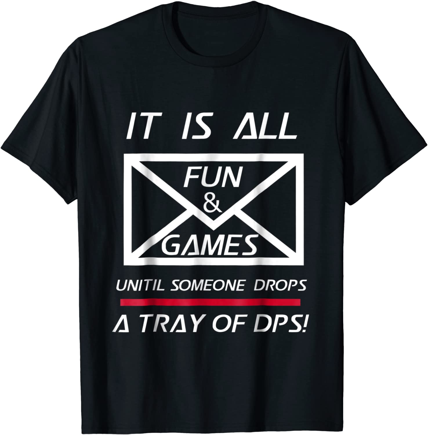Proud Postal Worker Shirt All Fun and Games Tray of DPS