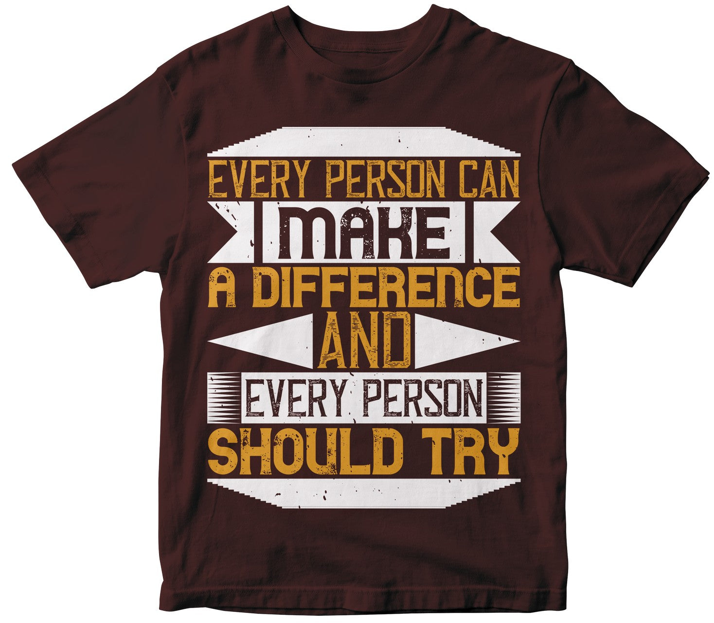 Every Person Can Make A Difference, And Every Person Should Try