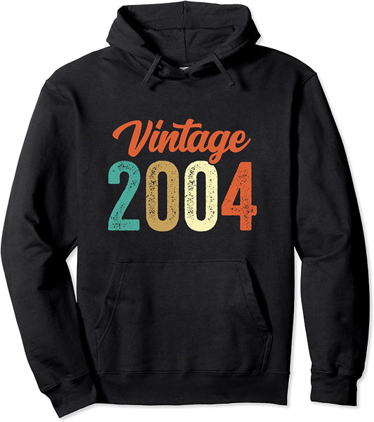 17 Year Old Boy Born In 2004 Girl Birthday Pullover Hoodie