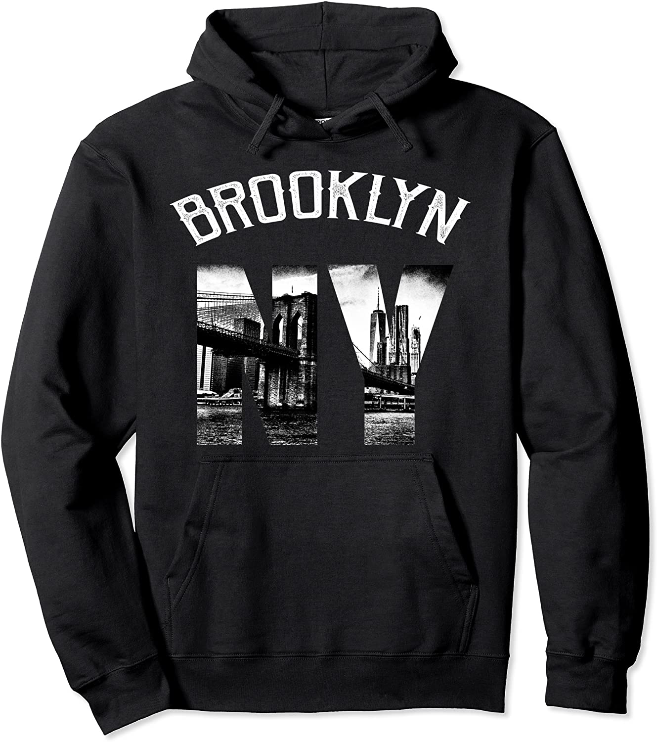Brooklyn New York Skyline Hoodie Brooklyn Sweatshirt