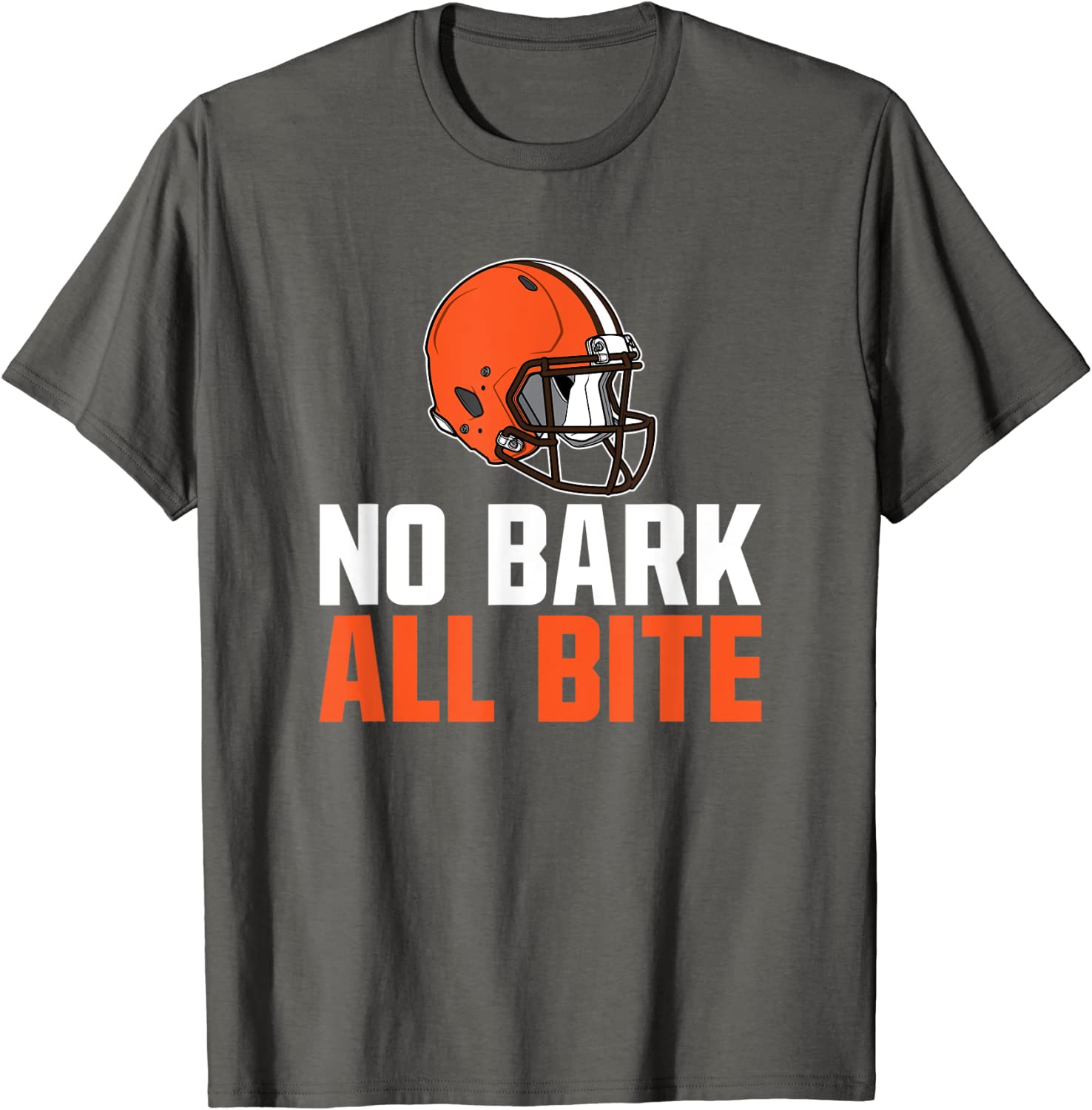 No Bark All Bite - Cleveland sports - Football T-Shirt