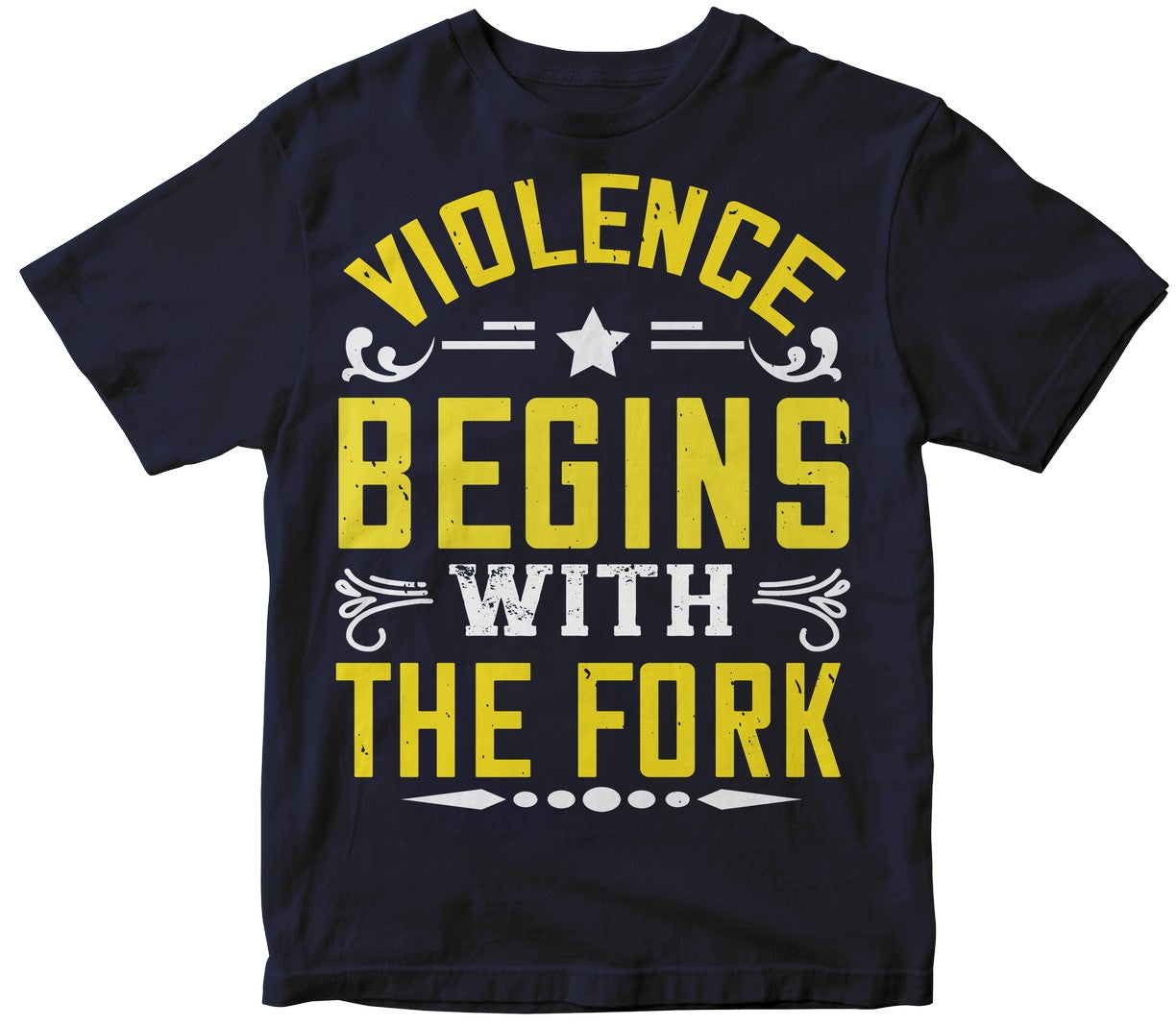 Violence Begins With The Fork-01