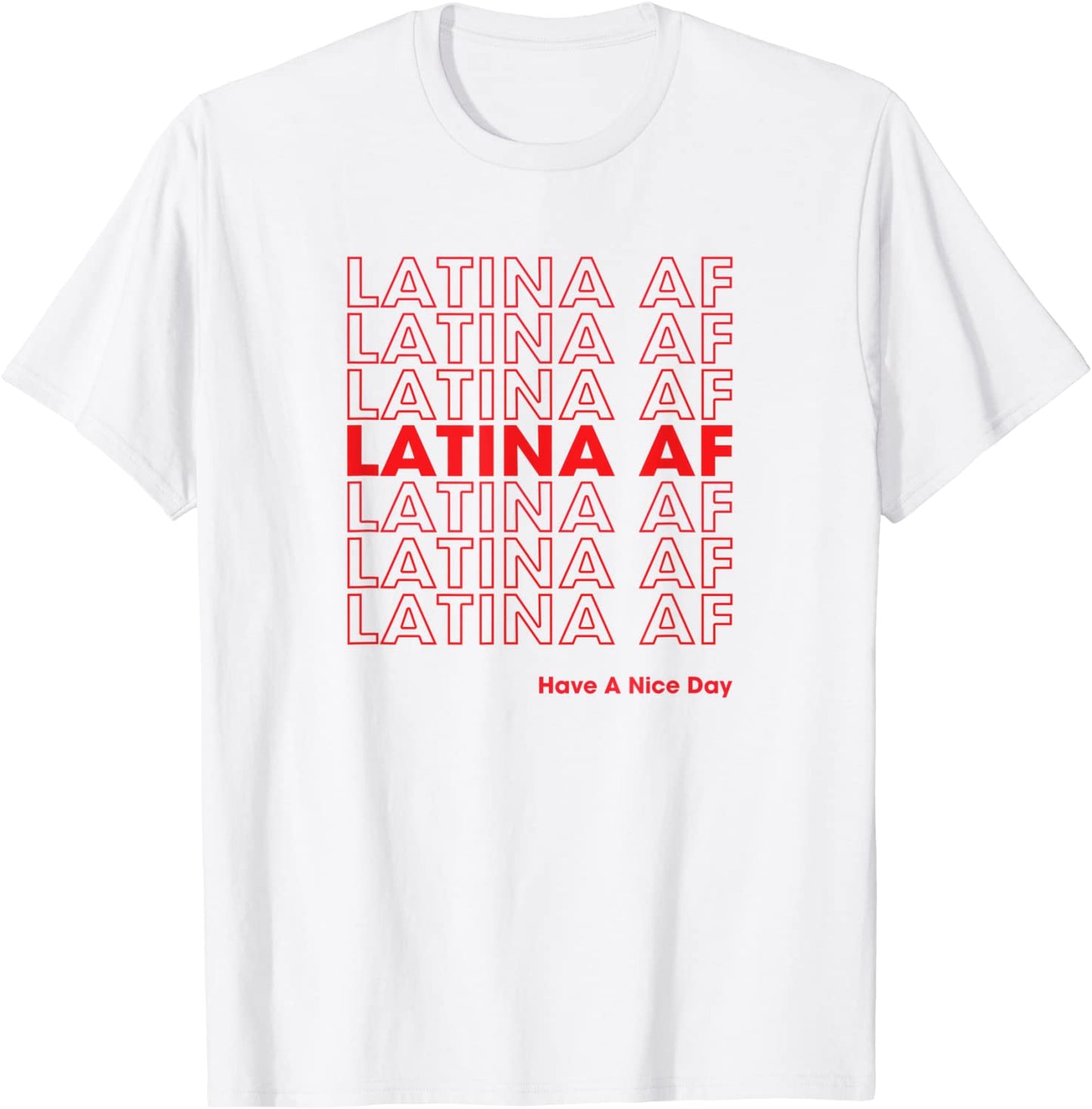 Funny Latina Shirt Latina Pride Gift for Women Latin Girl T-Shirt