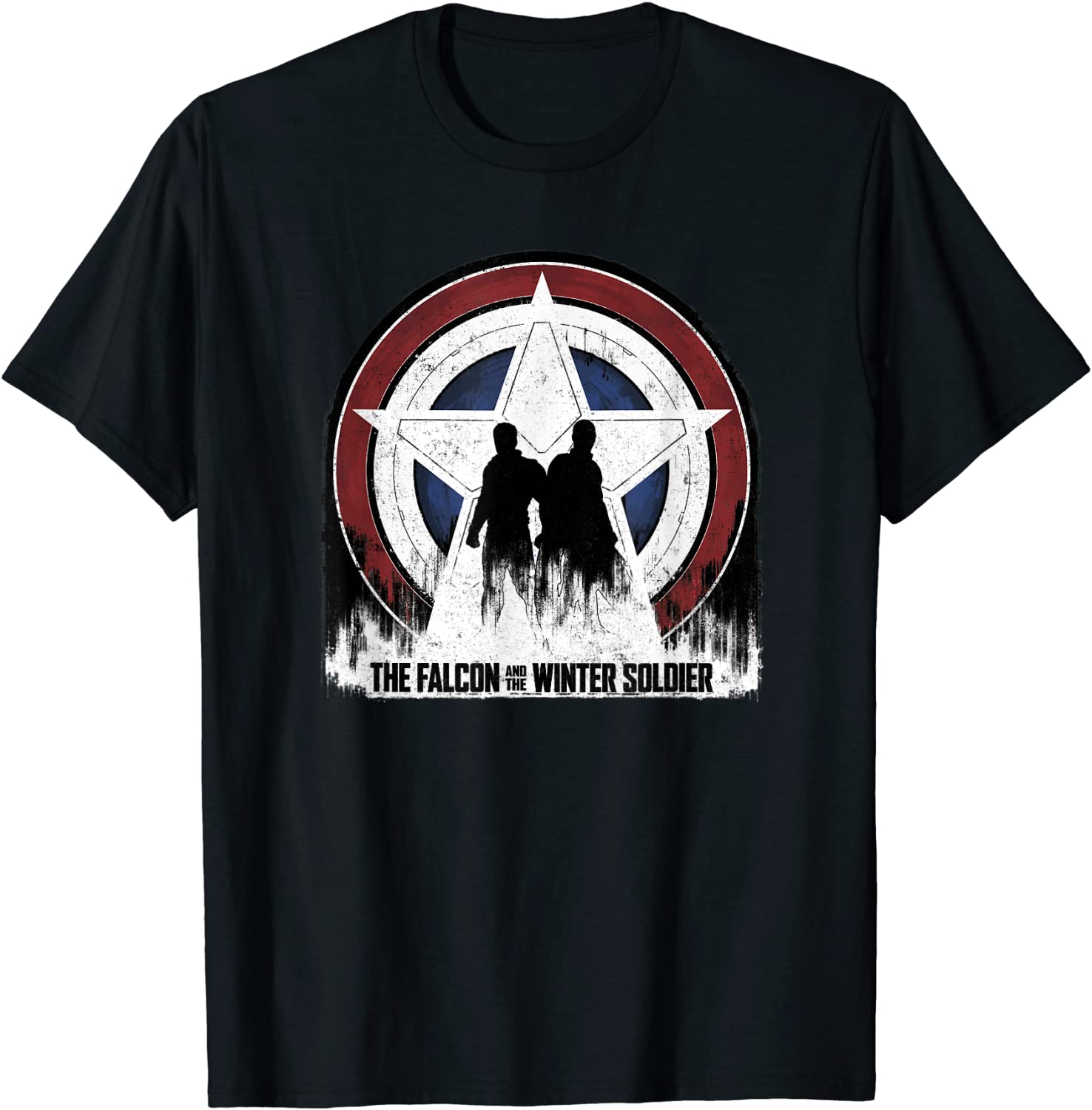 Marvel The Falcon and the Winter Soldier Silhouettes T-Shirt