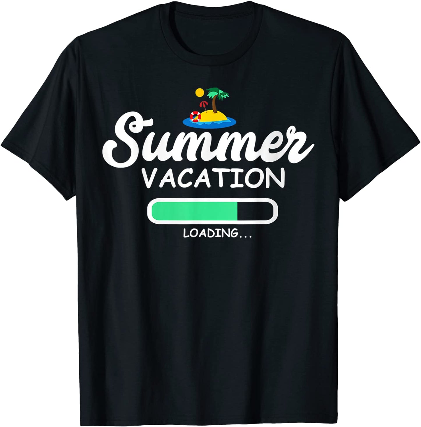 Summer Vacation Loading Last Day of School Teacher T-Shirt