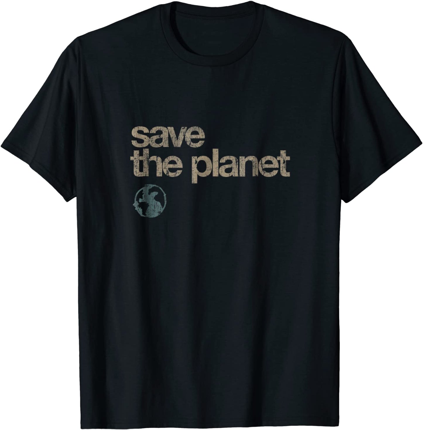 Vintage Save the Planet Shirt Save the Earth Distress Shirt