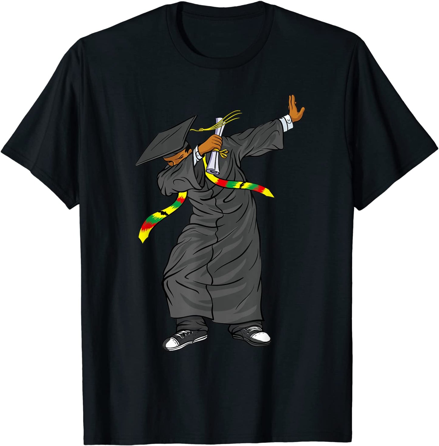 Dabbing Graduation Class Of 2021 Shirt Black History Month T-Shirt