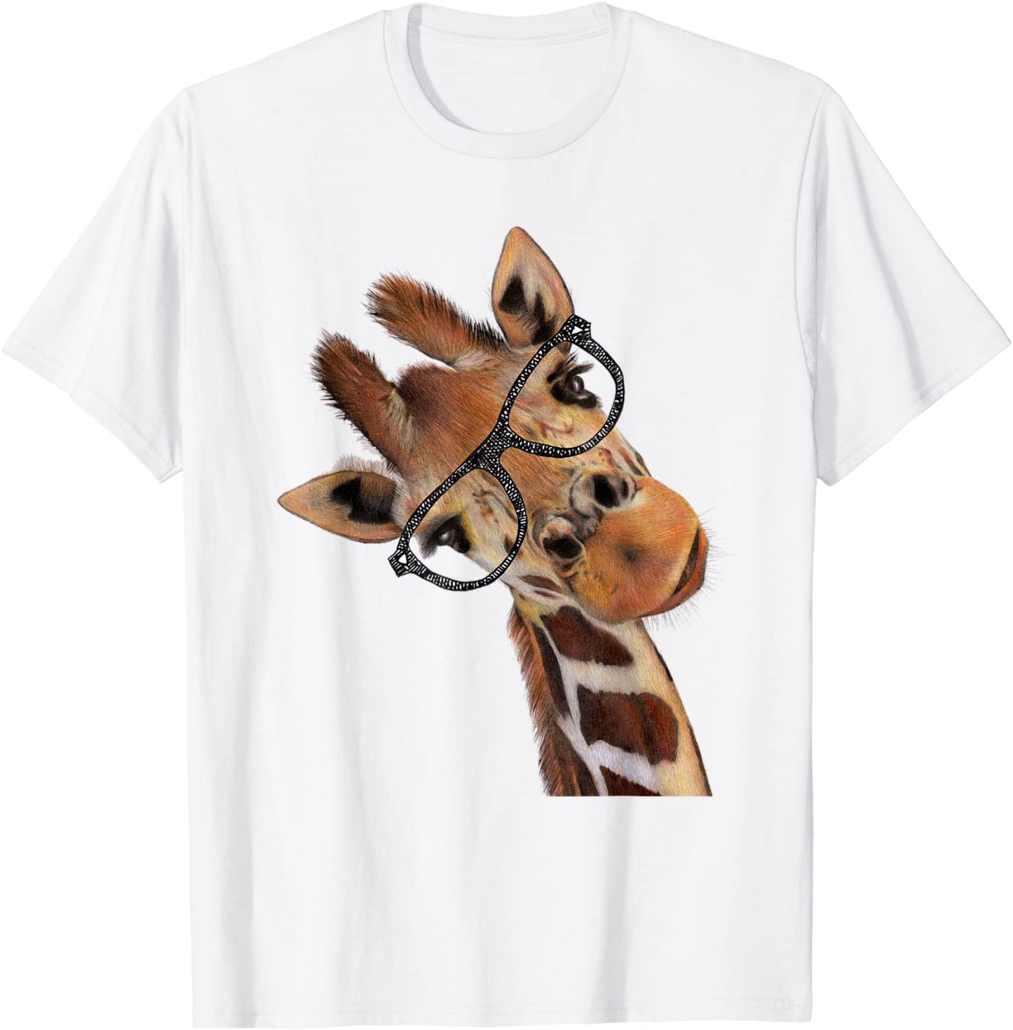 Good Time Hipster Giraffe T-Shirt Mens Womens Childrens