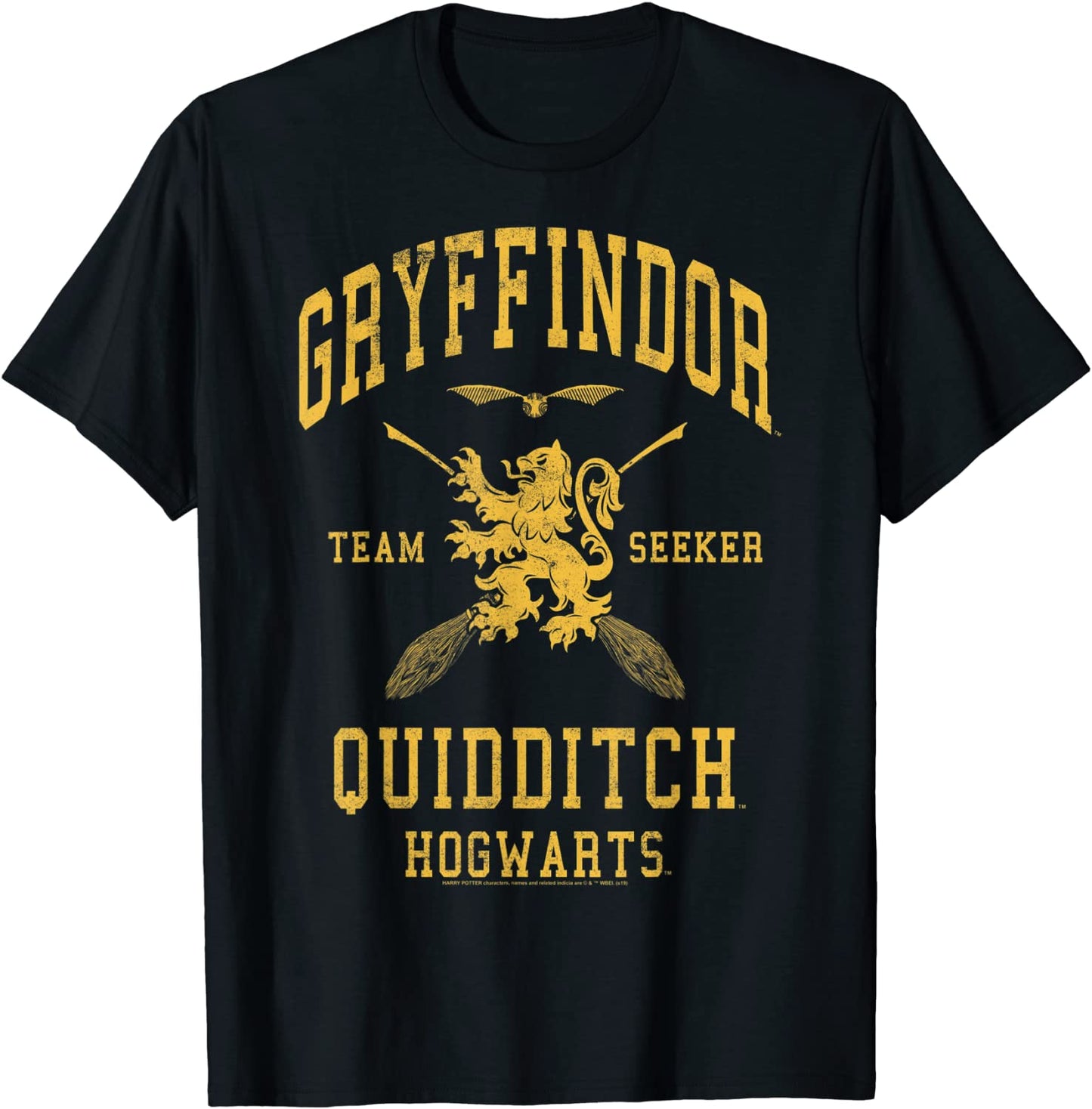 Harry Potter Gryffindor Team Seeker Hogwarts Quidditch T-Shirt