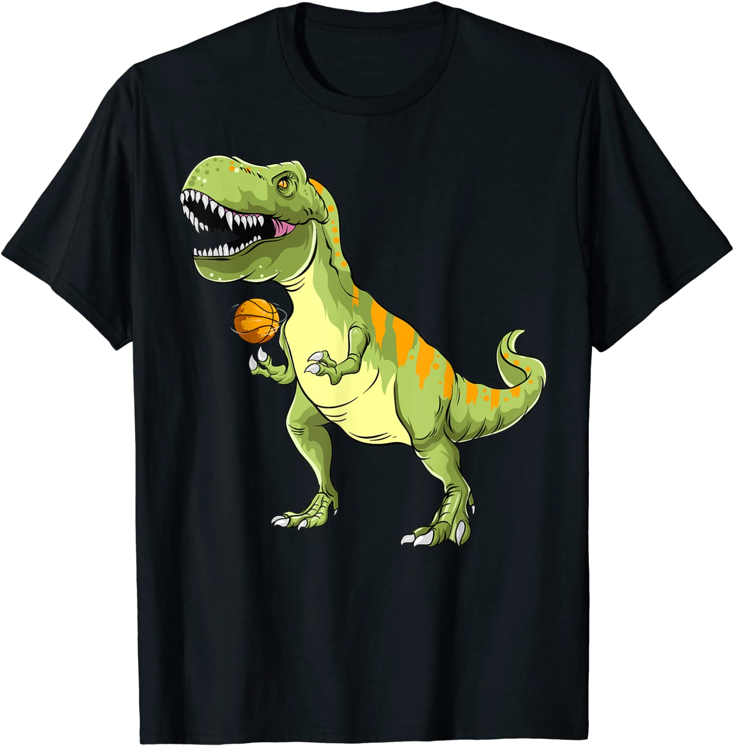Dinosaur Basketball T Rex Sports Athlete Player Coach T-Shirt