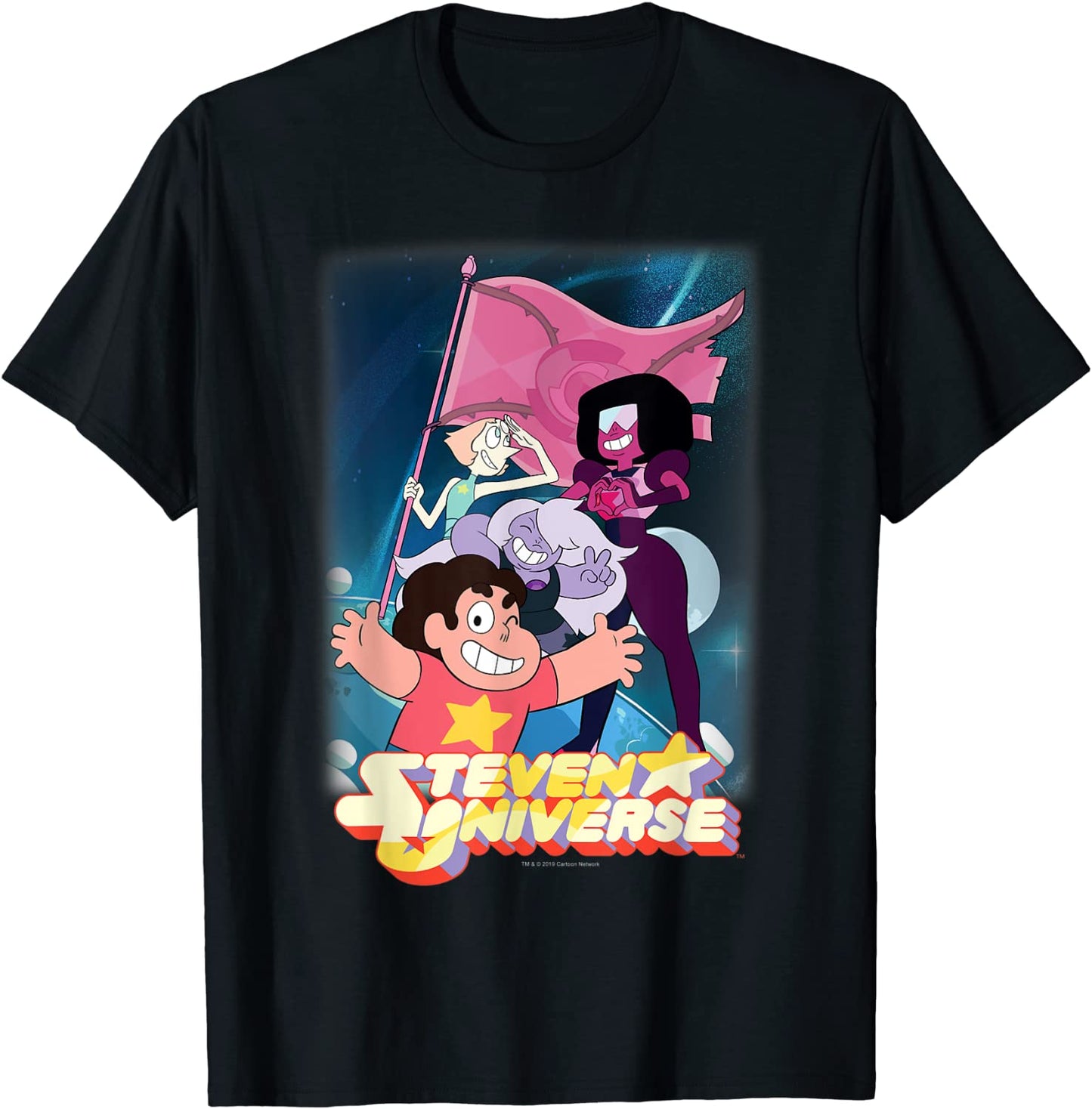 CN Steven Universe Crystal Gems Poster T-Shirt