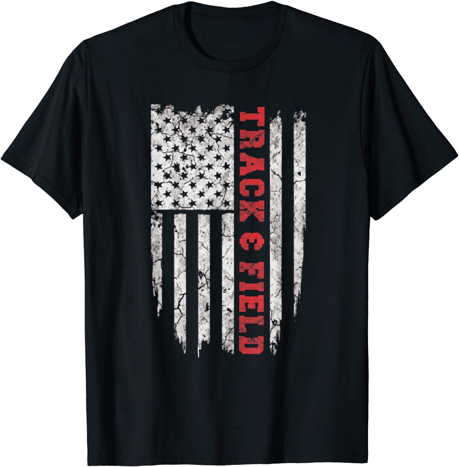 American Sport Track field T-Shirt USA Tee Shirts