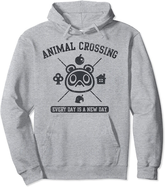 Animal Crossing Everyday Is A New Day Logo Graphic Hoodie