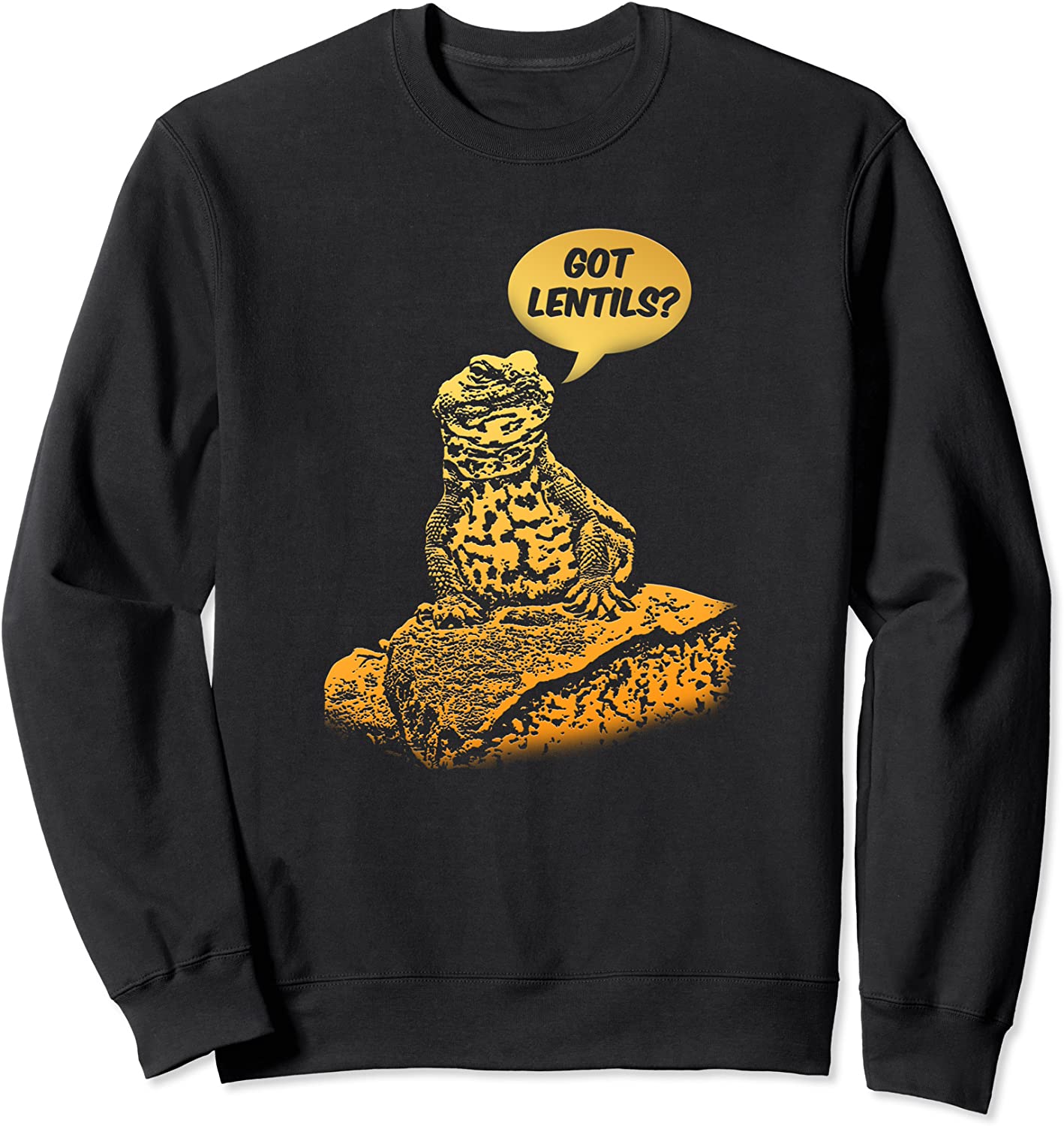 Got Lentils Funny Uromastyx Dabb Lizard Cute Agama Sweatshirt