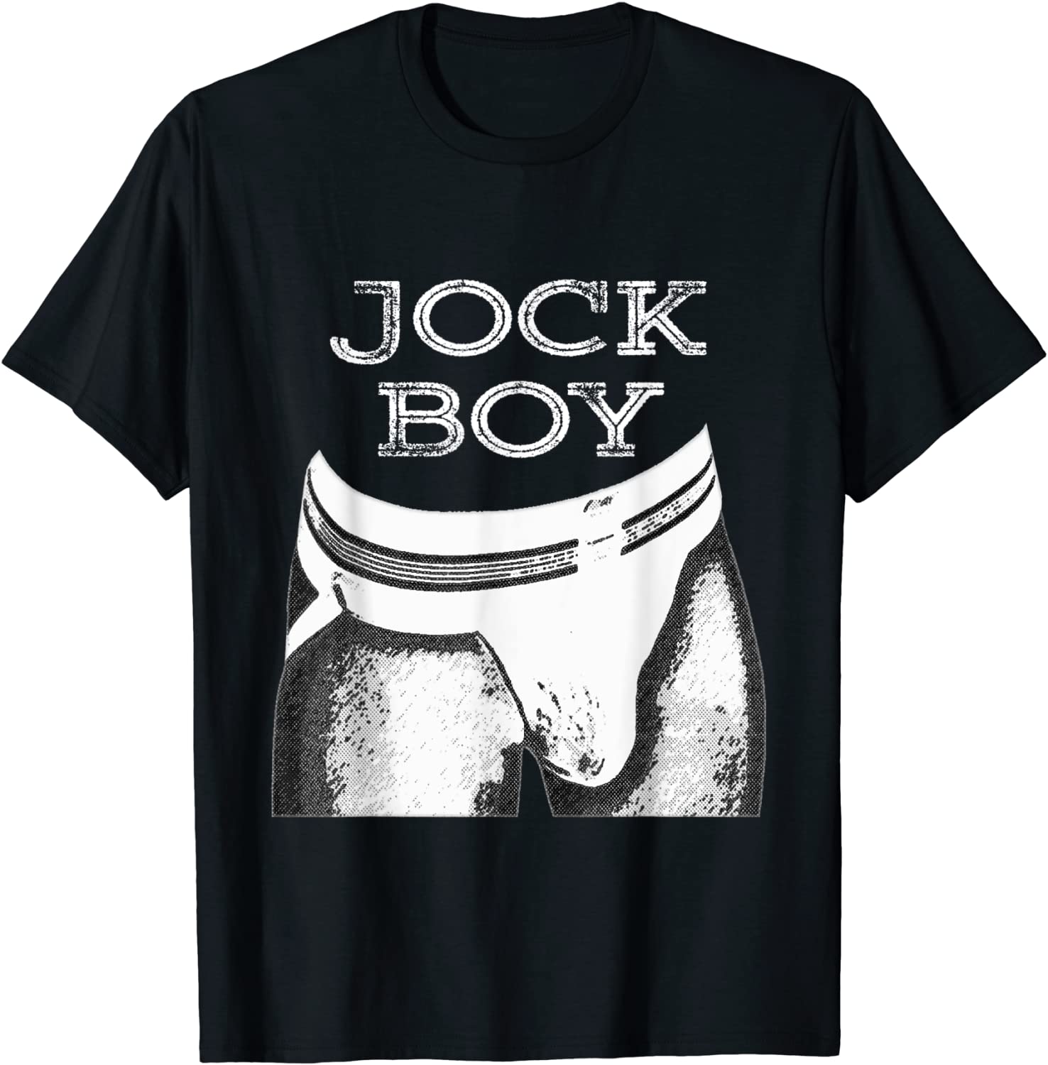 Hot Gay Jock Boy Wear Jockstrap Sports Underwear Sex Fetish T-Shirt
