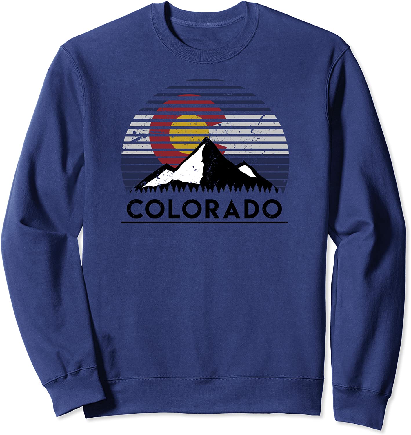 Colorado State Flag Mountain Top Sweatshirt