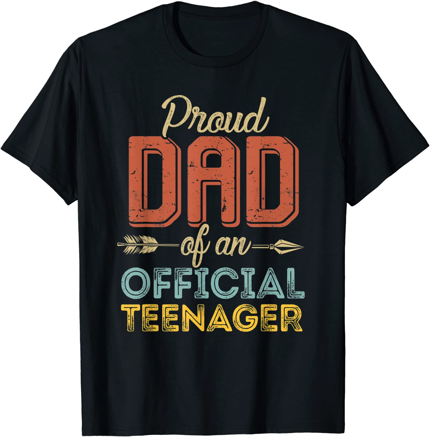 Proud Dad of Official Teenager 13th Birthday 13 Yrs Old T-Shirt