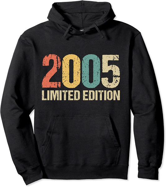 16th Birthday Boys Girls 16 Years Bday Funny Gift Year 2005 Pullover Hoodie