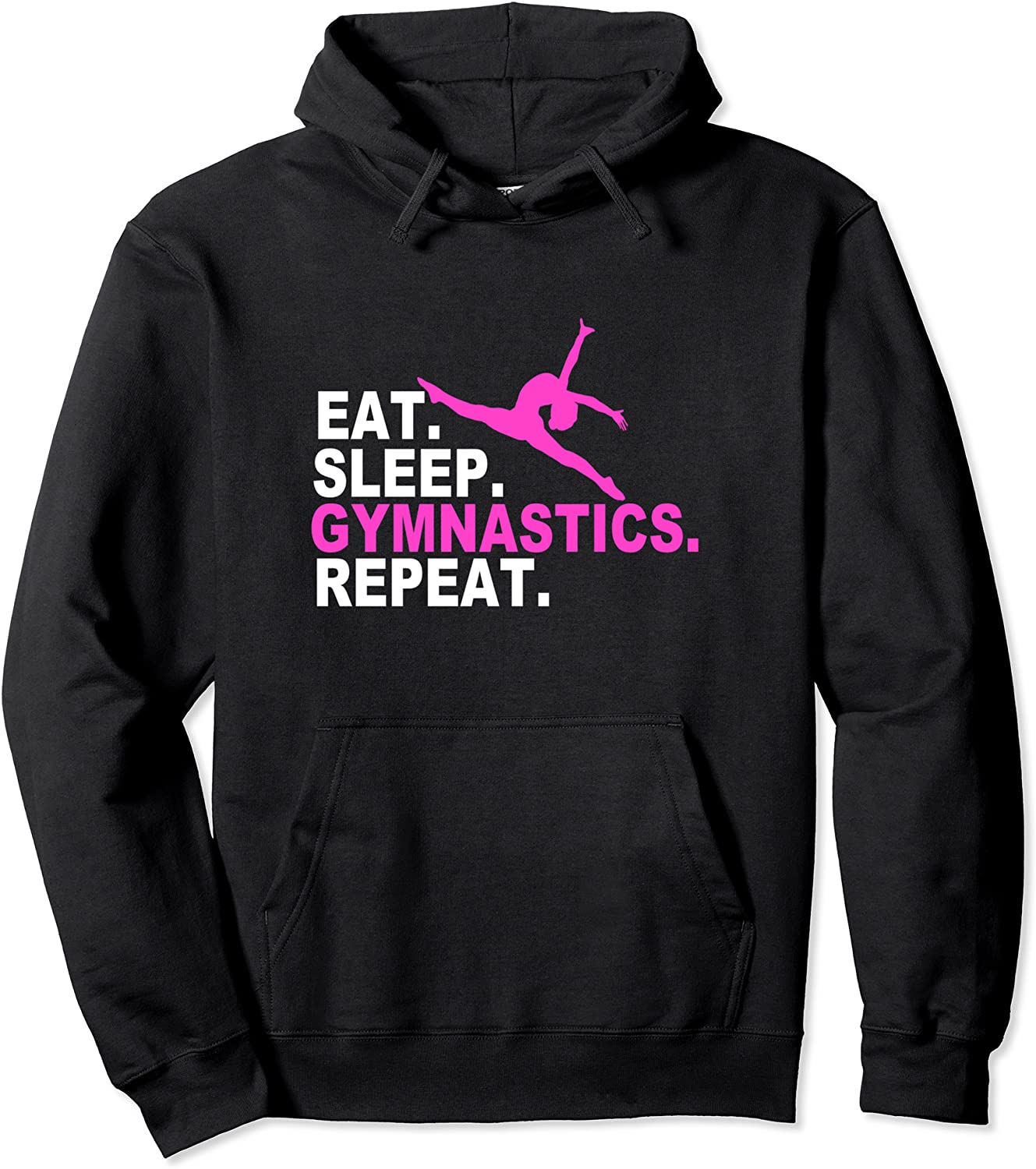 Eat Sleep Gymnastics Repeat Hoodie