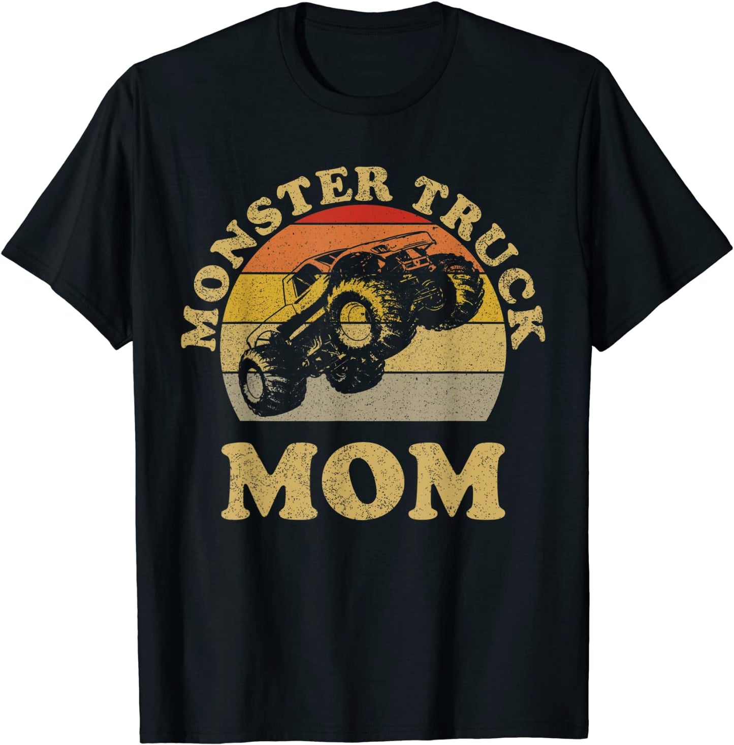 Monster Truck Mom Retro Vintage Monster Truck Shirt T-Shirt