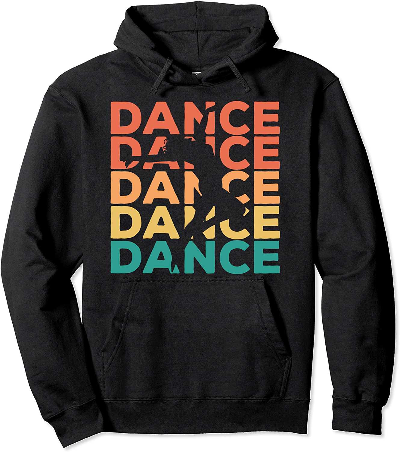 Retro Vintage Dancing Gift For Dancers Pullover Hoodie