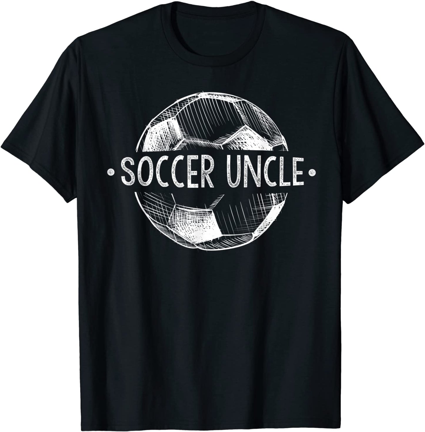 Mens Soccer Uncle Family Matching Team Player Gift Sport Lover T-Shirt
