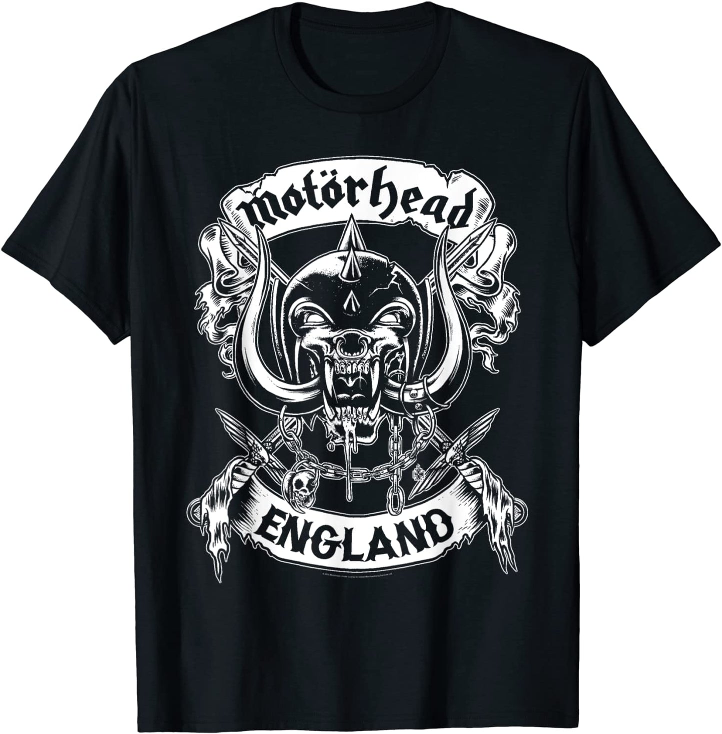 Motrhead - England Crossed Swords T-Shirt