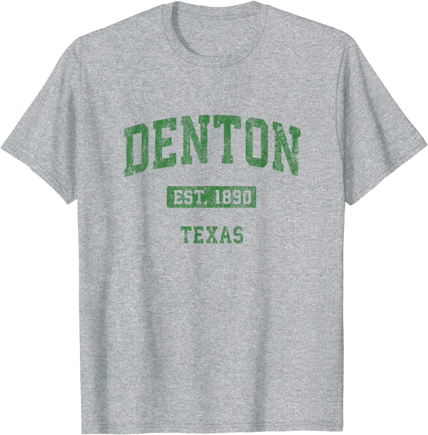 Denton Texas TX Vintage Athletic Sports Design T-Shirt
