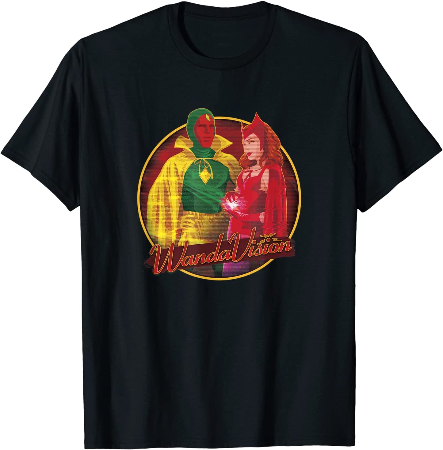 Marvel WandaVision Wanda Vision Halloween Costumes T-Shirt