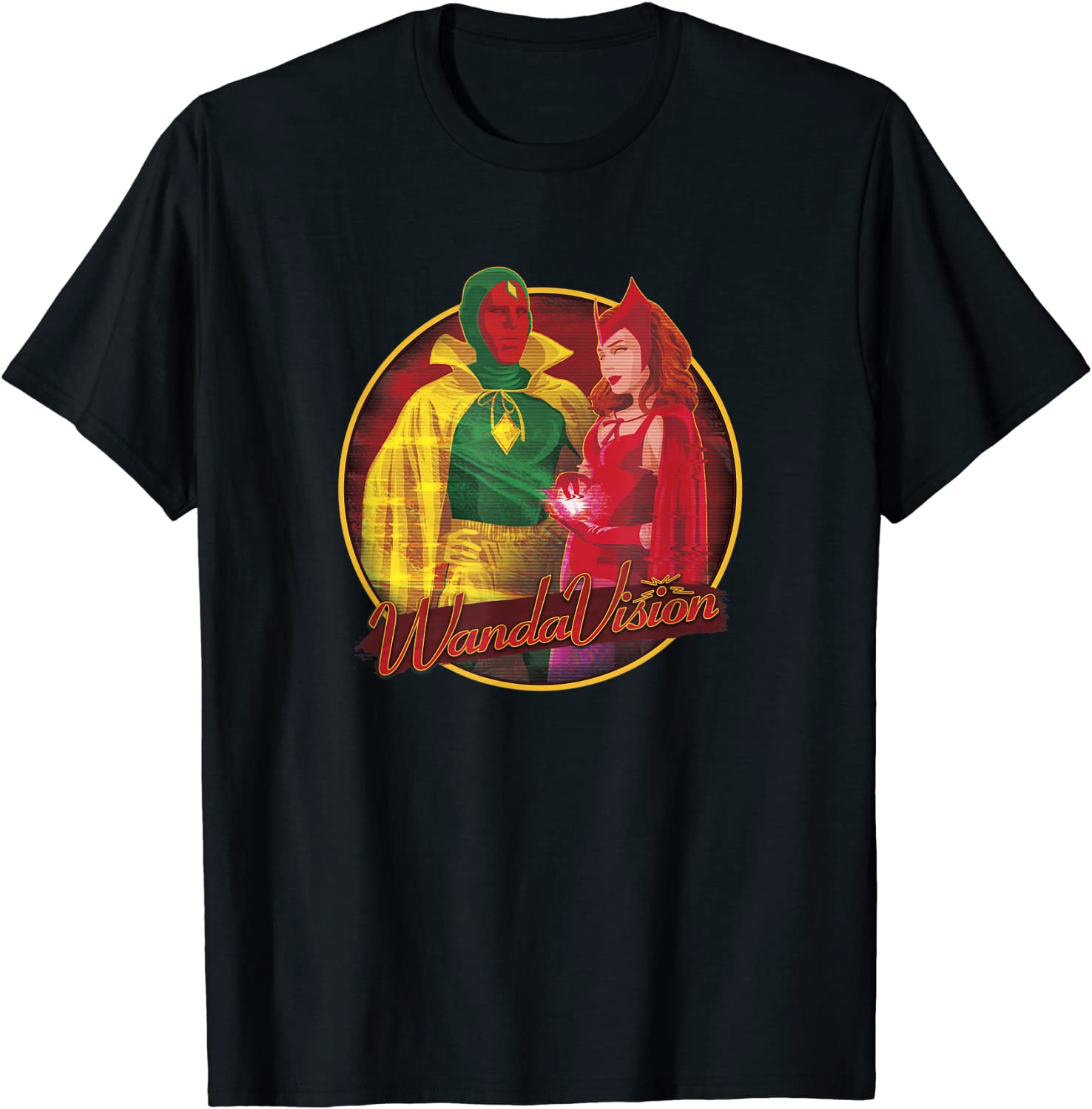 Marvel WandaVision Wanda Vision Halloween Costumes T-Shirt