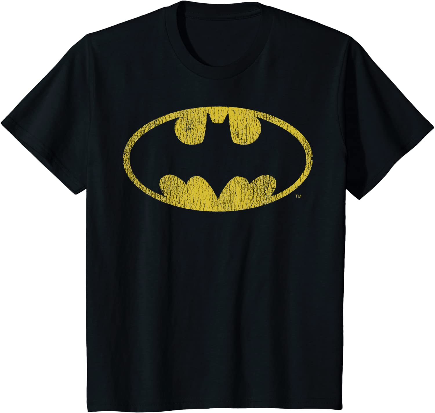 Kids DC Comics Batman Distressed Classic Logo T-Shirt