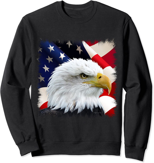 American Flag Eagle Sweatshirt