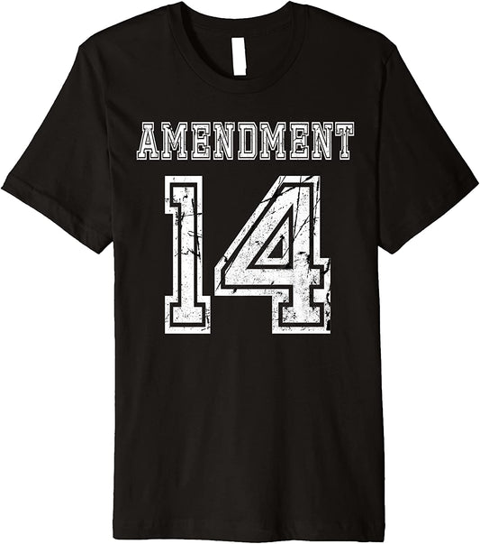 14th Amendment Constitution Citizenship Sports Premium T-Shirt