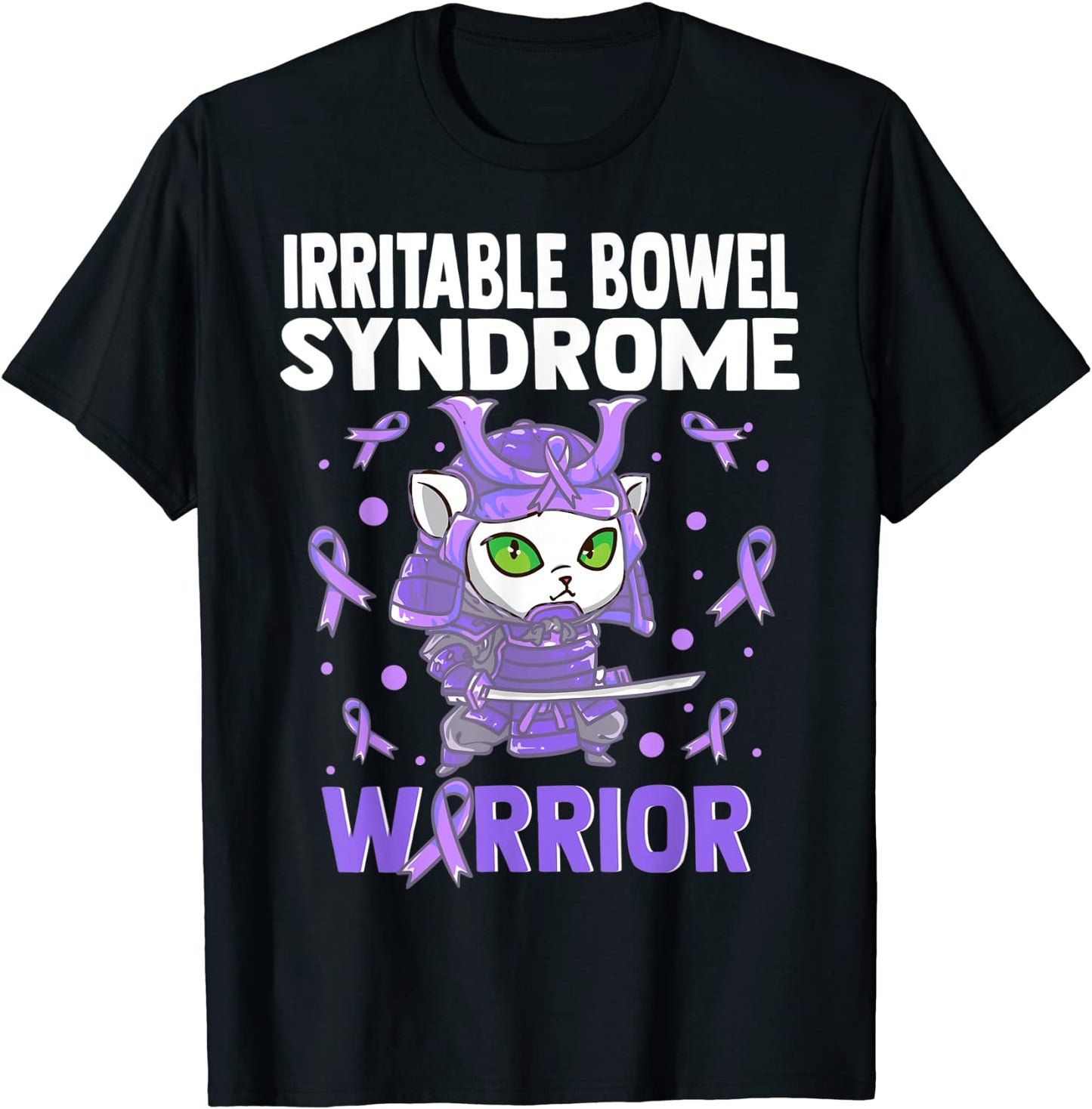 Irritable Bowel Syndrome Awareness IBS Related Periwinkle Ri T-Shirt