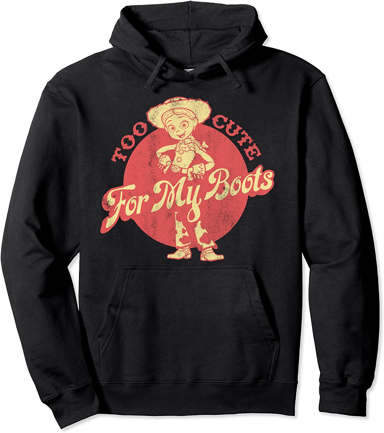 Disney Pixar Toy Story 4 Jessie Too Cute Pullover Hoodie