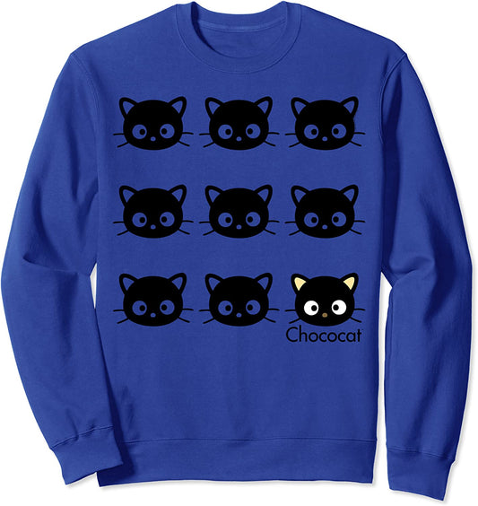 Chococat Face Pattern Sweatshirt