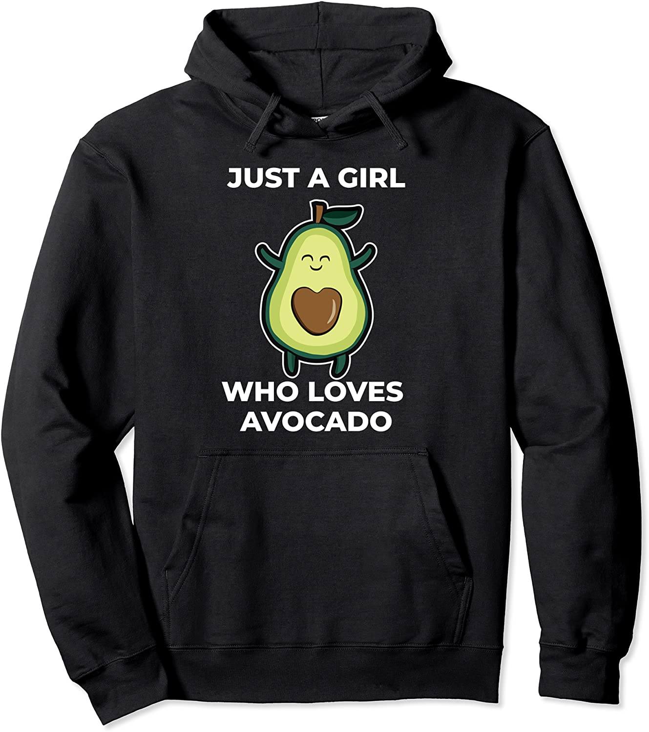 Funny Just A Girl Who Loves Avocado Hoodie For Avocado Girl