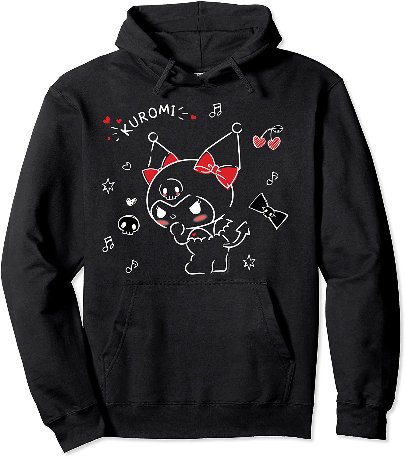 Kuromi Mischievous Hoodie