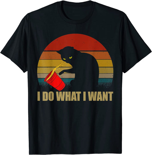 Cat I Do What I Want T-Shirt