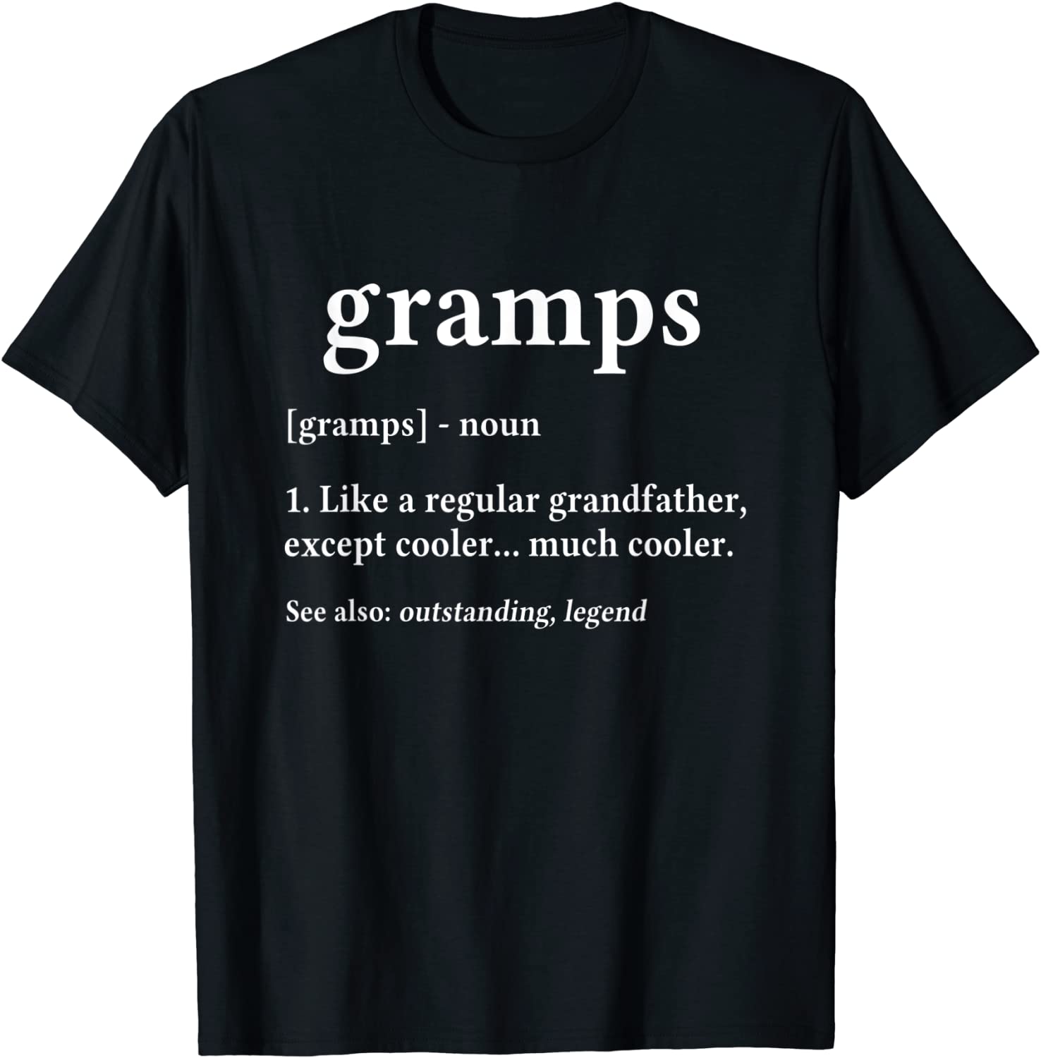 Grandpa Gift for Gramps - Fathers Day Birthday Gift Idea T-Shirt