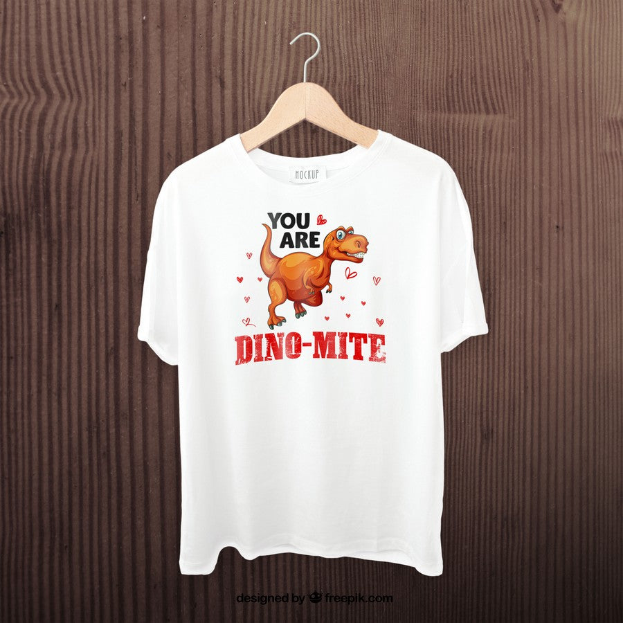 You Are Dino-Mite Shirt Yuvraj Valentine