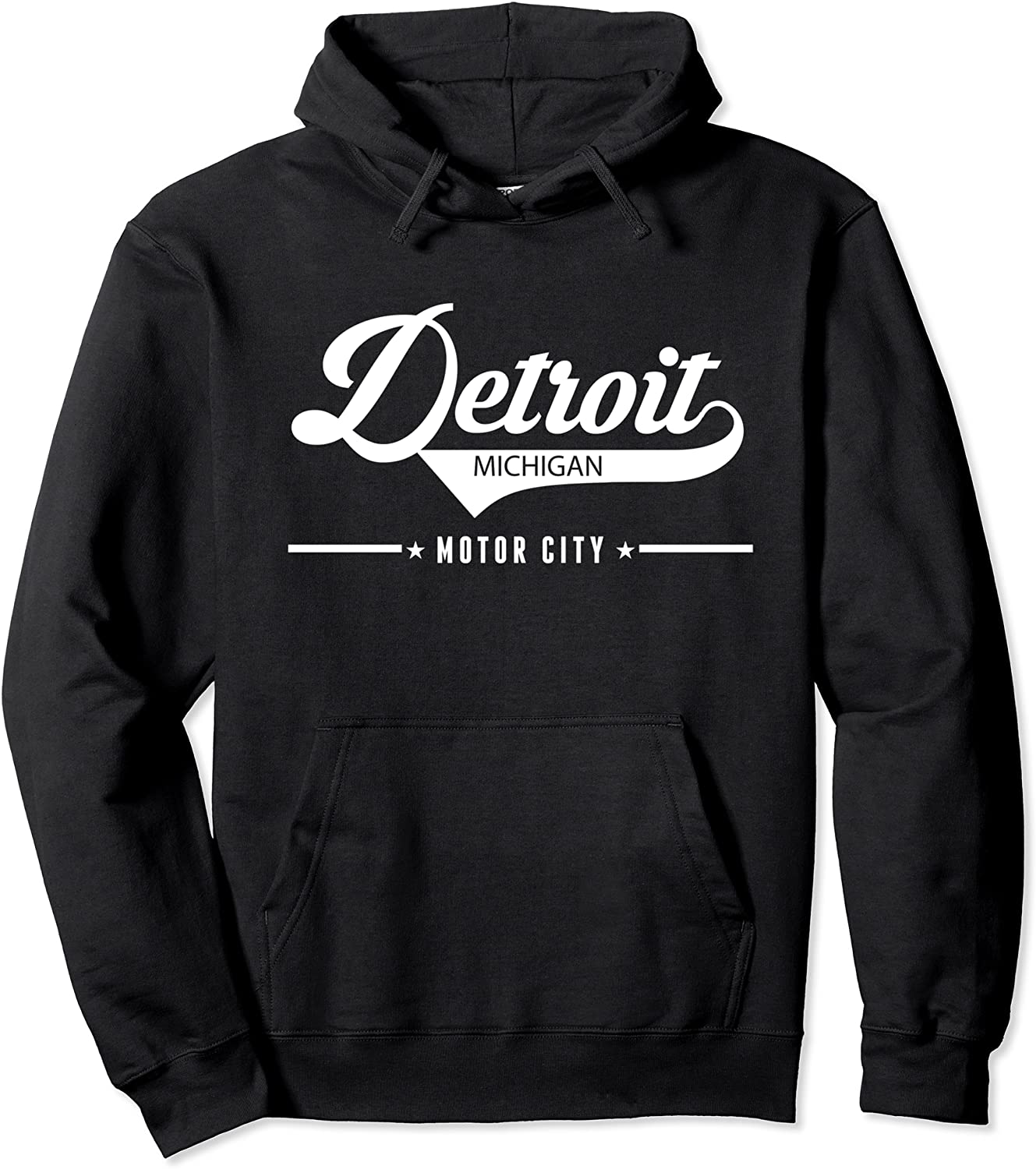 Detroit Michigan Motor City Hoodie Pullover Hoodie