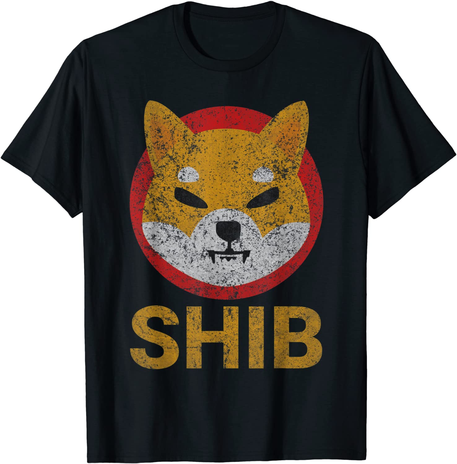 Shiba Inu Shib HODL To the Moon Crypto Cryptocurrency Meme T-Shirt