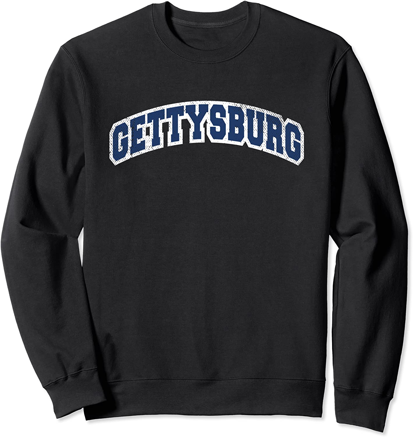 Gettysburg Pennsylvania Varsity Style Vintage Sweatshirt