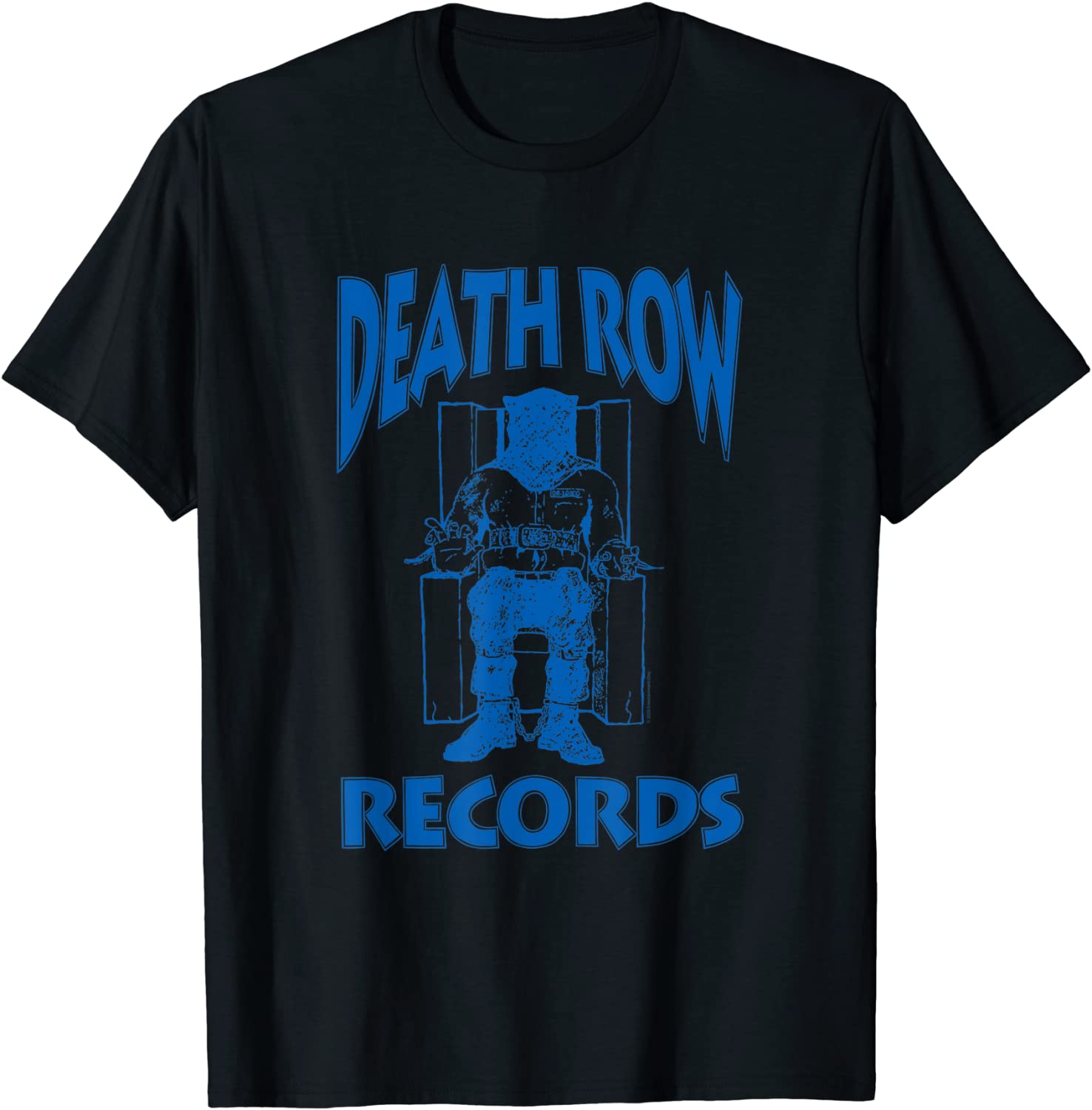 Death Row Records Blue Logo T-Shirt