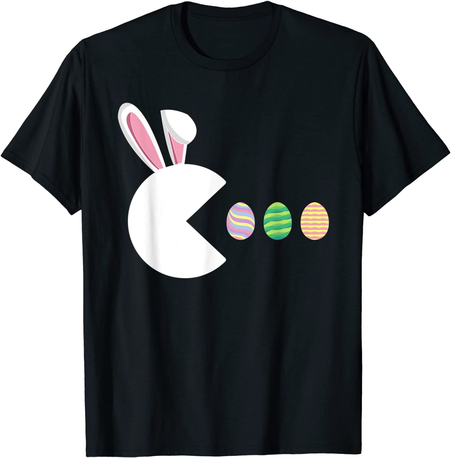 Video Game Bunny Eggs Easter Gamer Kids Boys Men Gaming T-Shirt
