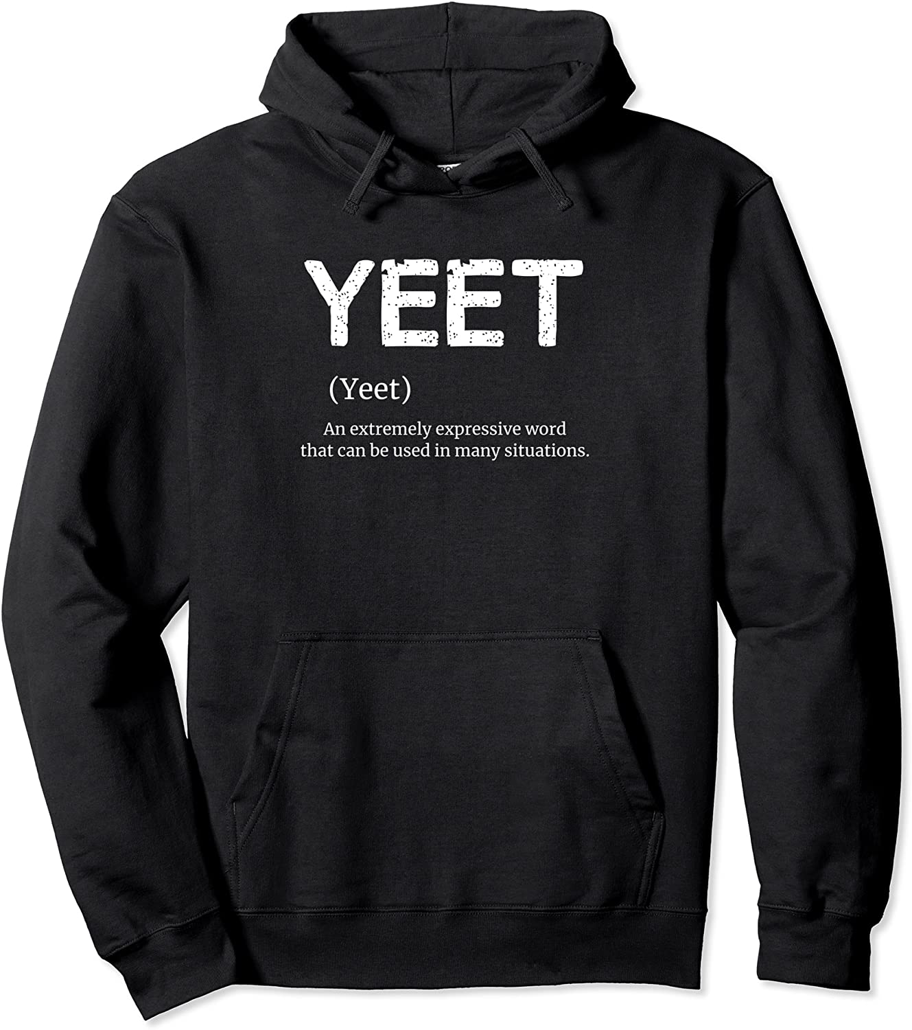 Cool Yeet Definition Meme Slang Boys Girls Teens Kids Pullover Hoodie