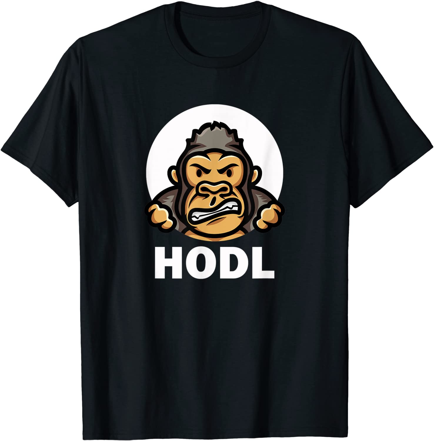 HODL Chill Gorilla Gang AMC GME Ape Meme Superstonk Stonk T-Shirt