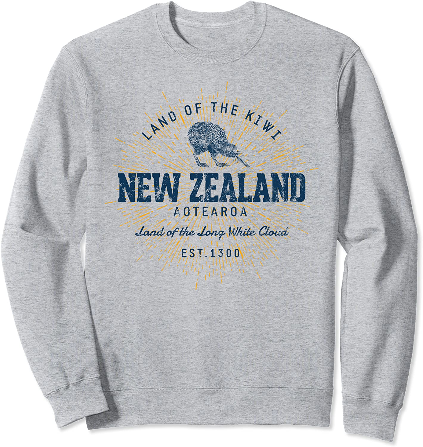 Vintage Retro Style New Zealand Sweatshirt