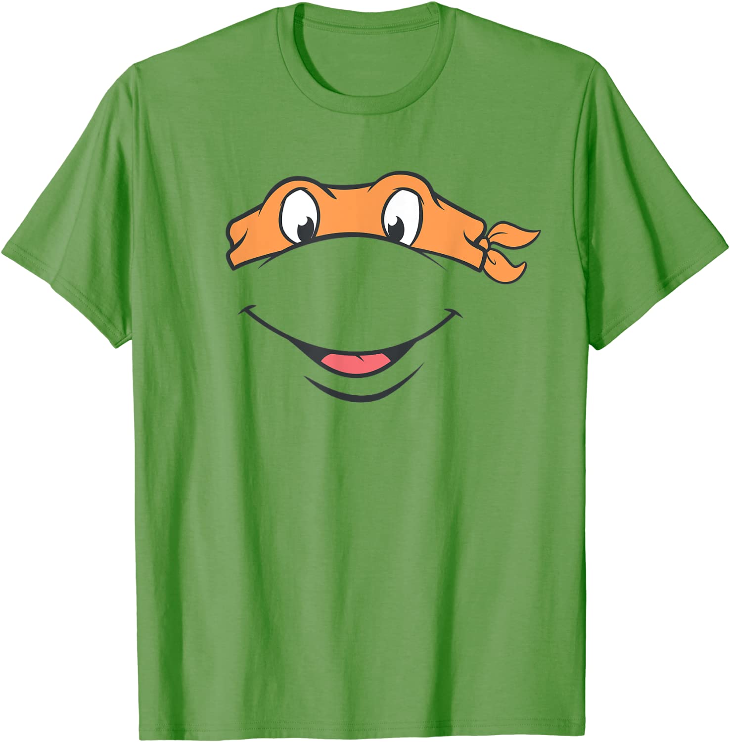 Teenage Mutant Ninja Turtles Michaelangelo Big Face Costume T-Shirt